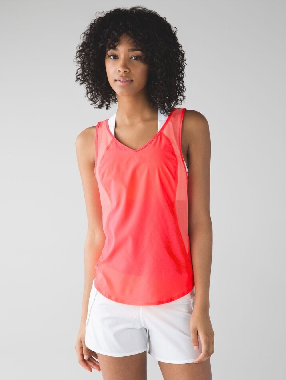 Lululemon Run With The Sun Tank Size 6 Or 8 Pink Color W1NE6S Lightweight Active